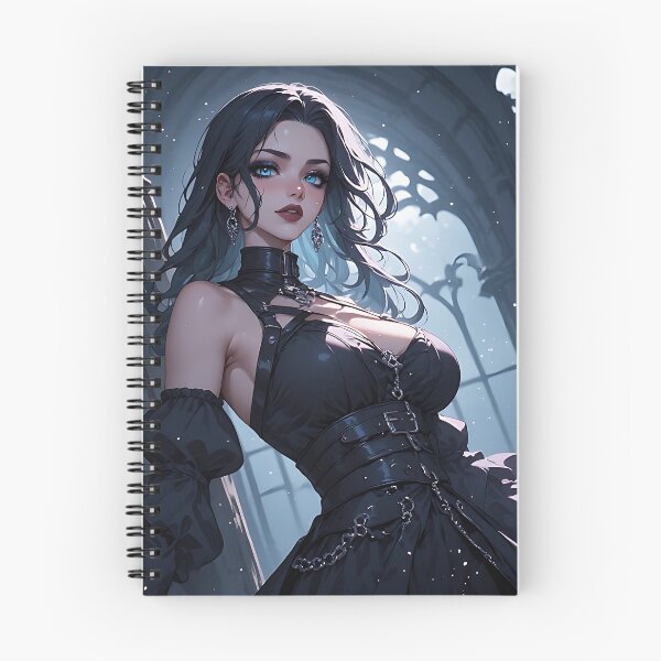 Item preview, Gothic Dark Fantasy Anime Woman Hot Goth Girl designed and sold by Your New Fixation.
