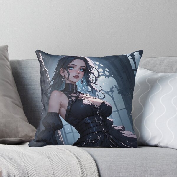 Item preview, Gothic Dark Fantasy Anime Woman Hot Goth Girl designed and sold by Your New Fixation.