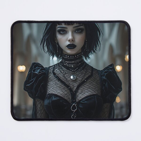 Item preview, Gothic Dark Fantasy Anime Woman Hot Goth Girl designed and sold by Your New Fixation.