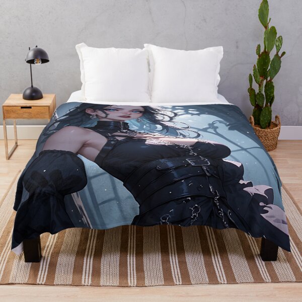 Item preview, Gothic Dark Fantasy Anime Woman Hot Goth Girl designed and sold by Your New Fixation.