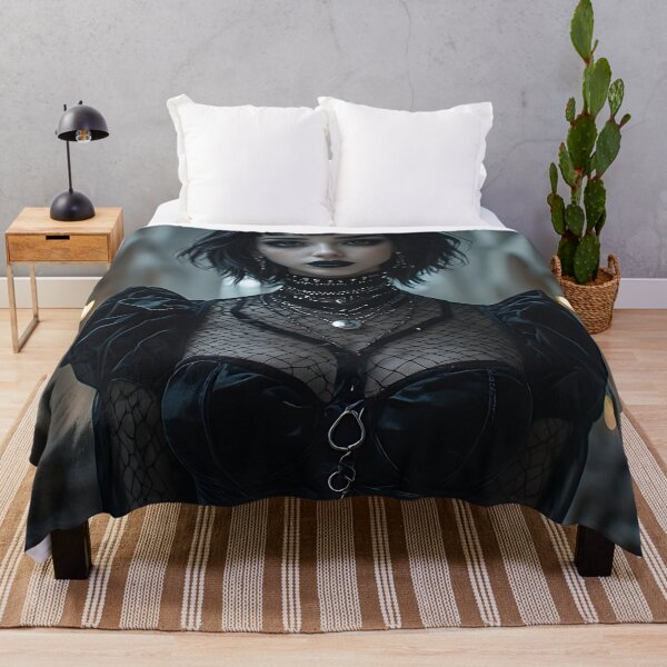 Item preview, Gothic Dark Fantasy Anime Woman Hot Goth Girl designed and sold by Your New Fixation.