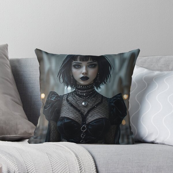 Item preview, Gothic Dark Fantasy Anime Woman Hot Goth Girl designed and sold by Your New Fixation.