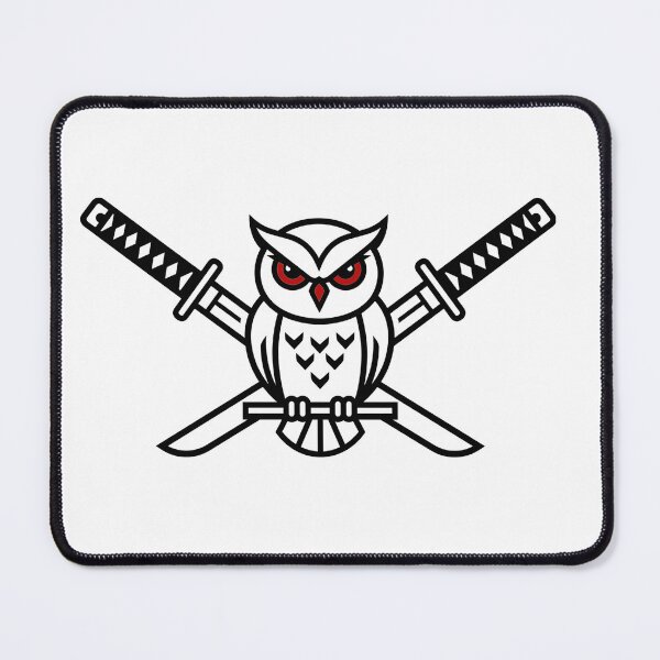Item preview, Angry Owl Ninja designed and sold by funspms.