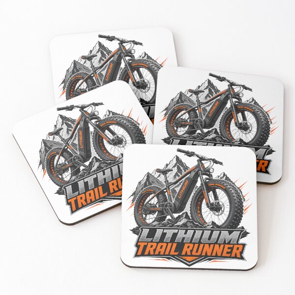 Item preview, Lithium Trail Runner Off‑Road E‑Bike Adventure Shirt designed and sold by OMNITeeSigns.