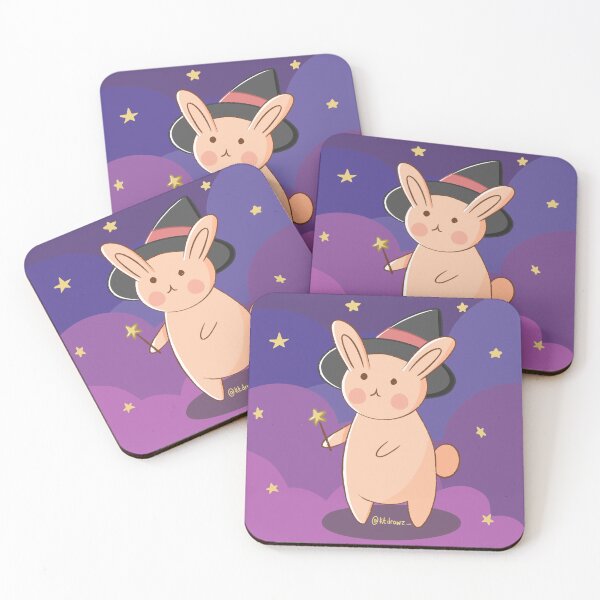 Item preview, Cute Kawaii Bunny with Stars  designed and sold by ktdrawz.