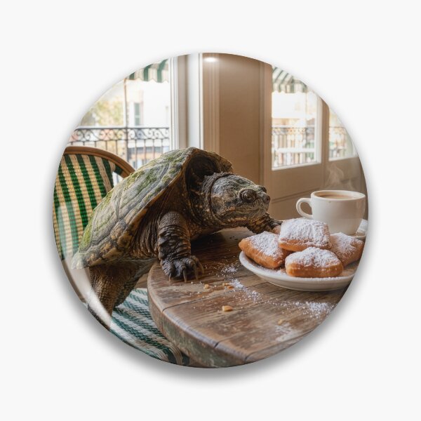 Item preview, Atchafalaya Snapper Visits the French Quarter for Beignets designed and sold by Tridentulus.