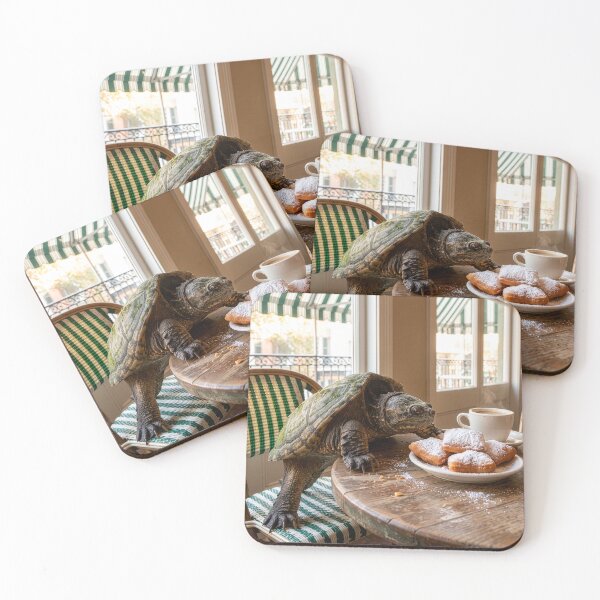 Item preview, Atchafalaya Snapper Visits the French Quarter for Beignets designed and sold by Tridentulus.