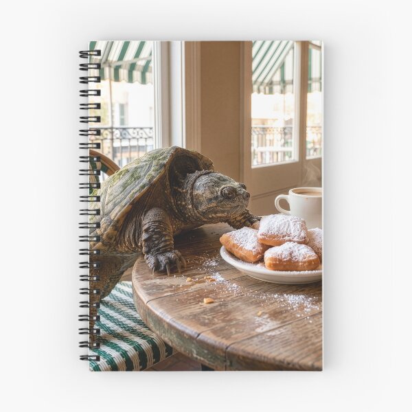 Item preview, Atchafalaya Snapper Visits the French Quarter for Beignets designed and sold by Tridentulus.