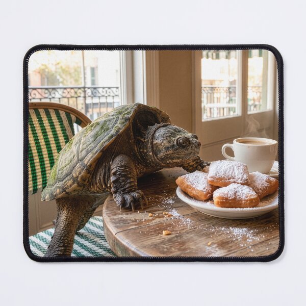 Item preview, Atchafalaya Snapper Visits the French Quarter for Beignets designed and sold by Tridentulus.