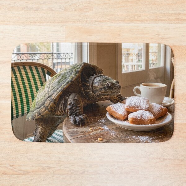 Item preview, Atchafalaya Snapper Visits the French Quarter for Beignets designed and sold by Tridentulus.
