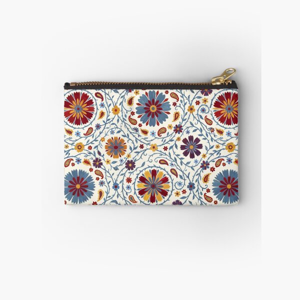 Item preview, Vibrant Boho Folk Art Floral Paisley Surface Pattern designed and sold by arteresting-art.