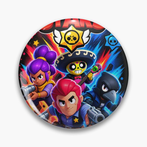 Item preview, Epic Brawler Battle – Colorful Gaming Character Poster designed and sold by NBT-NOVA.
