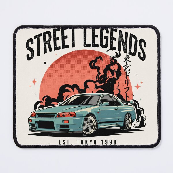 Item preview, Street Legends Japanese Tuner Car Retro JDM Design designed and sold by AsgerVinter.