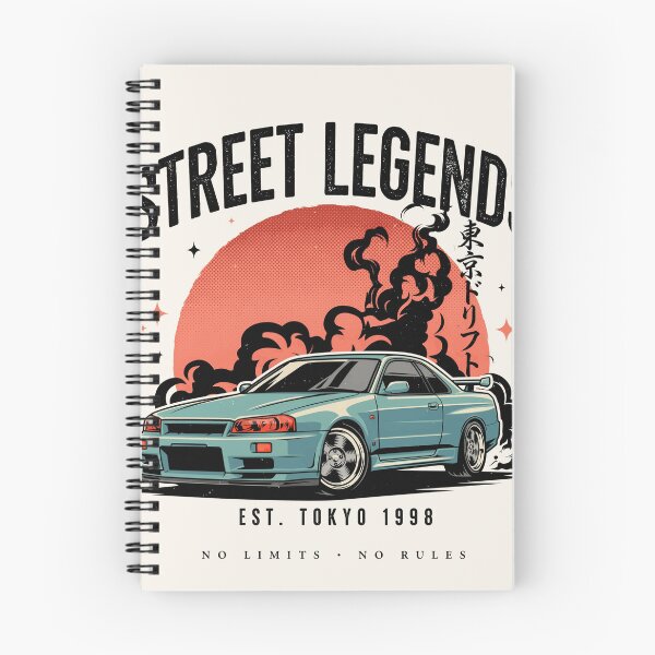 Artikelvorschau, Street Legends Japanisches Tuning-Auto Retro JDM Design entworfen und verkauft von AsgerVinter.