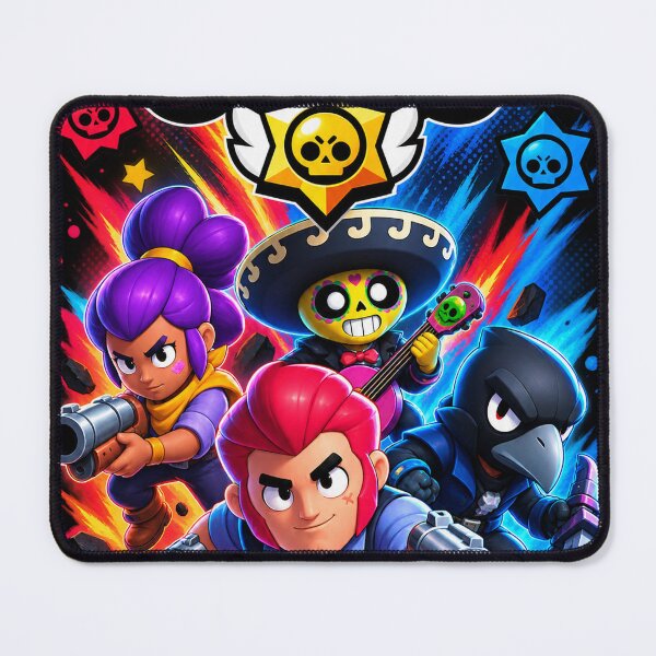 Item preview, Epic Brawler Battle – Colorful Gaming Character Poster designed and sold by NBT-NOVA.
