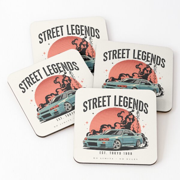 Item preview, Street Legends Japanese Tuner Car Retro JDM Design designed and sold by AsgerVinter.