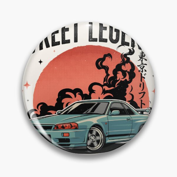 Item preview, Street Legends Japanese Tuner Car Retro JDM Design designed and sold by AsgerVinter.