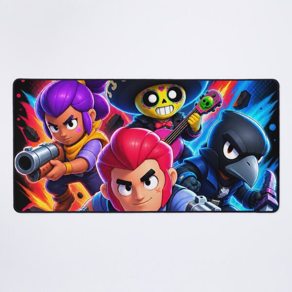 Item preview, Epic Brawler Battle – Colorful Gaming Character Poster designed and sold by NBT-NOVA.