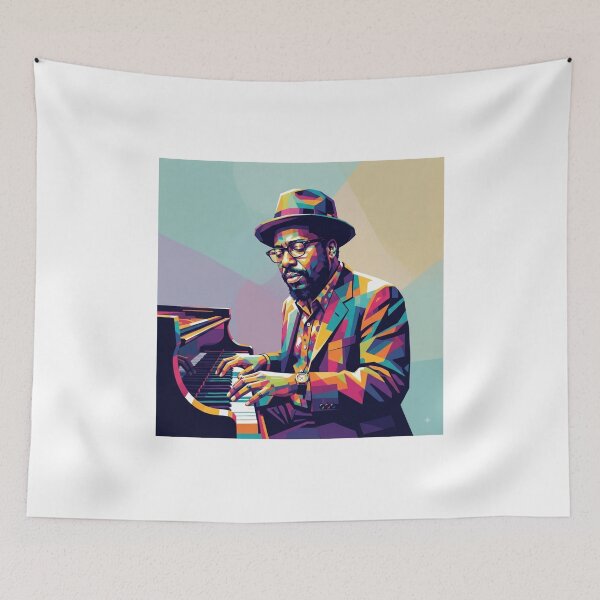 Item preview, Thelonious Monk pop art designed and sold by onebystudio.