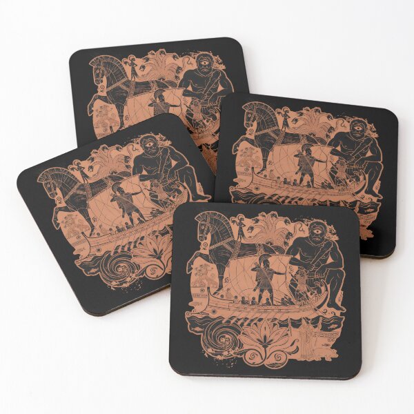 Item preview, The Odyssey | Ancient Greek Art designed and sold by Nacho Average Designs.