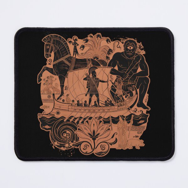 Item preview, The Odyssey | Ancient Greek Art designed and sold by Nacho Average Designs.