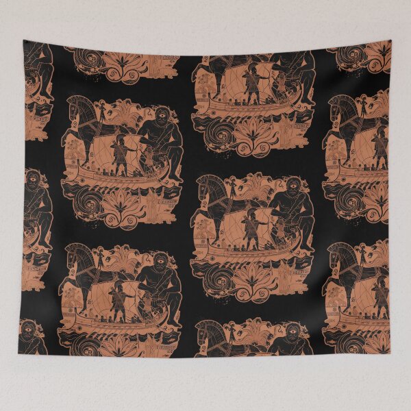 Item preview, The Odyssey | Ancient Greek Art designed and sold by Nacho Average Designs.