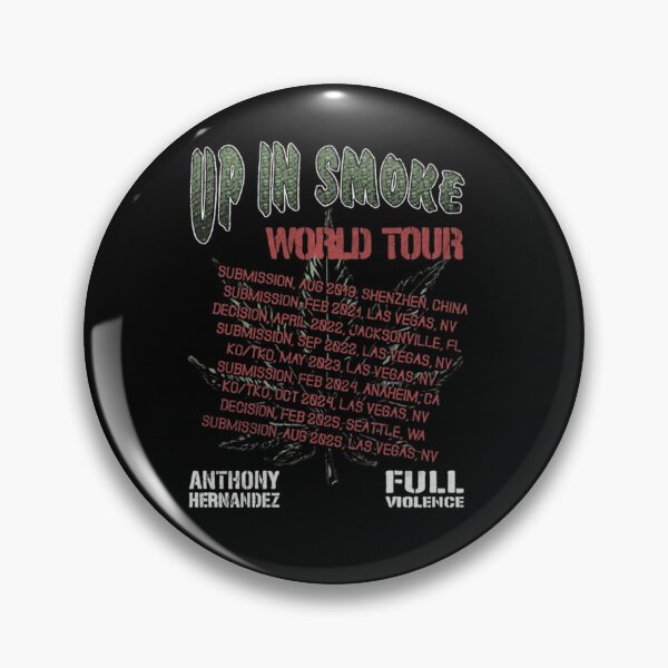 Item preview, Anthony Hernandez Up in Smoke World Tour designed and sold by JeyVel.