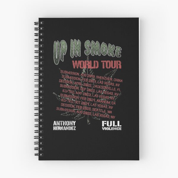 Item preview, Anthony Hernandez Up in Smoke World Tour designed and sold by JeyVel.
