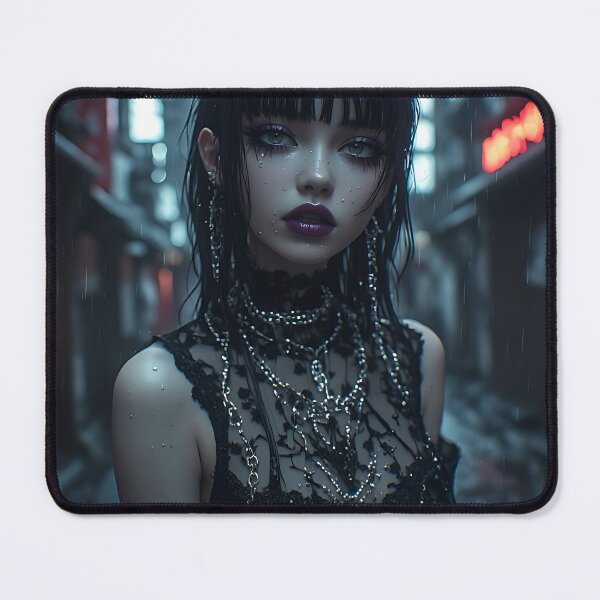 Item preview, Gothic Dark Fantasy Anime Woman Hot Goth Girl designed and sold by Your New Fixation.
