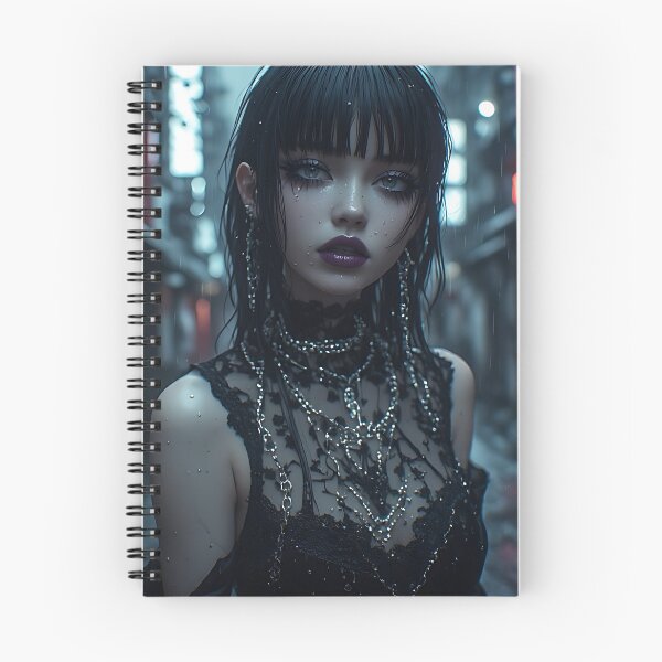 Item preview, Gothic Dark Fantasy Anime Woman Hot Goth Girl designed and sold by Your New Fixation.