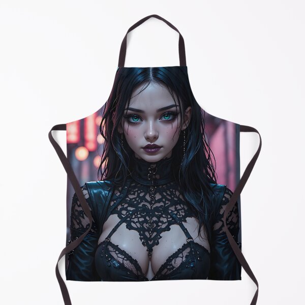 Item preview, Gothic Dark Fantasy Anime Woman Hot Goth Girl designed and sold by Your New Fixation.