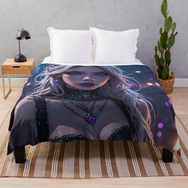 Item preview, Gothic Dark Fantasy Anime Woman Hot Goth Girl designed and sold by Your New Fixation.