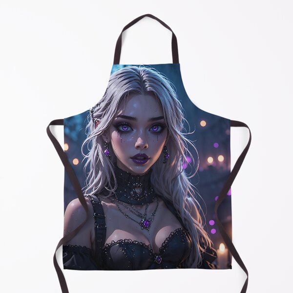 Item preview, Gothic Dark Fantasy Anime Woman Hot Goth Girl designed and sold by Your New Fixation.
