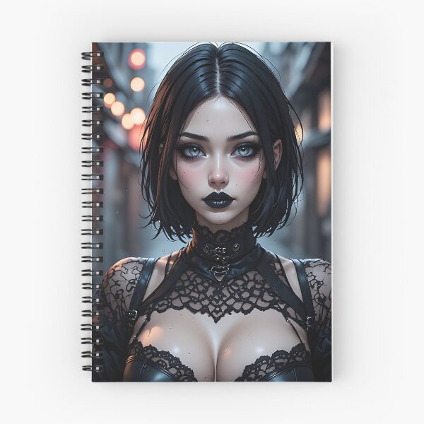 Item preview, Gothic Dark Fantasy Anime Woman Hot Goth Girl designed and sold by Your New Fixation.