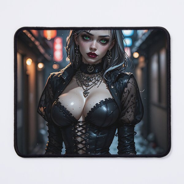 Item preview, Gothic Dark Fantasy Anime Woman Hot Goth Girl designed and sold by Your New Fixation.
