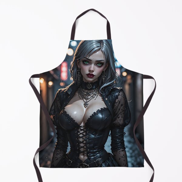 Item preview, Gothic Dark Fantasy Anime Woman Hot Goth Girl designed and sold by Your New Fixation.