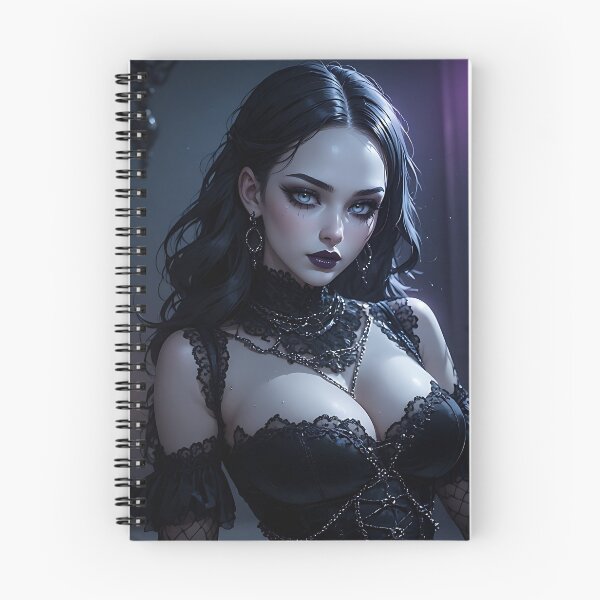 Item preview, Gothic Dark Fantasy Anime Woman Hot Goth Girl designed and sold by Your New Fixation.