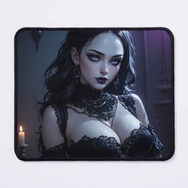 Item preview, Gothic Dark Fantasy Anime Woman Hot Goth Girl designed and sold by Your New Fixation.