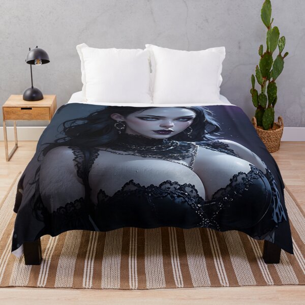 Item preview, Gothic Dark Fantasy Anime Woman Hot Goth Girl designed and sold by Your New Fixation.