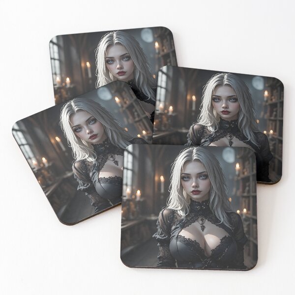 Item preview, Gothic Dark Fantasy Anime Woman Hot Goth Girl designed and sold by Your New Fixation.