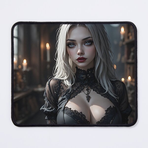 Item preview, Gothic Dark Fantasy Anime Woman Hot Goth Girl designed and sold by Your New Fixation.