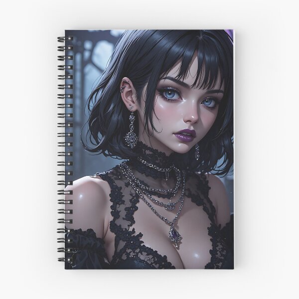 Item preview, Gothic Dark Fantasy Anime Woman Hot Goth Girl designed and sold by Your New Fixation.