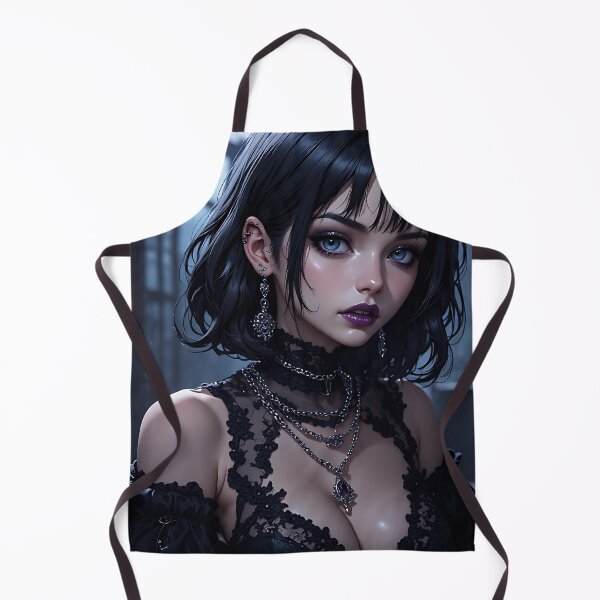 Item preview, Gothic Dark Fantasy Anime Woman Hot Goth Girl designed and sold by Your New Fixation.