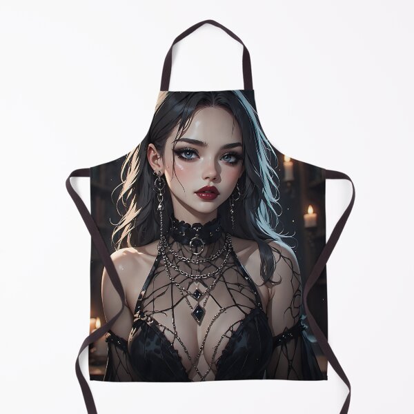Item preview, Gothic Dark Fantasy Anime Woman Hot Goth Girl designed and sold by Your New Fixation.