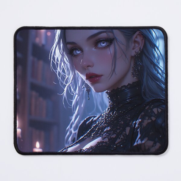 Item preview, Gothic Dark Fantasy Anime Woman Hot Goth Girl designed and sold by Your New Fixation.