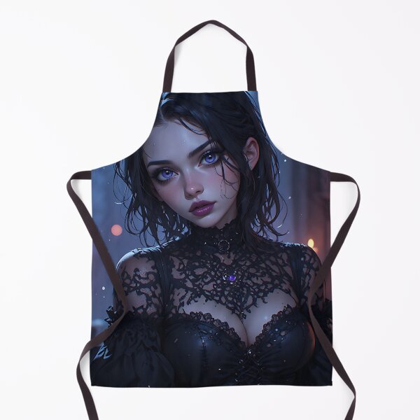 Item preview, Gothic Dark Fantasy Anime Woman Hot Goth Girl designed and sold by Your New Fixation.