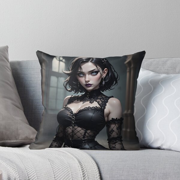 Item preview, Gothic Dark Fantasy Anime Woman Hot Goth Girl designed and sold by Your New Fixation.
