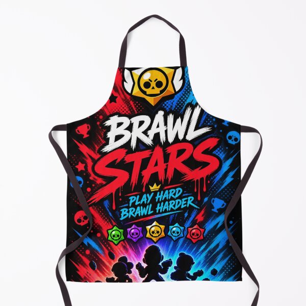 Item preview, Epic Brawl Stars – Colorful Gaming Character Poster designed and sold by NBT-NOVA.