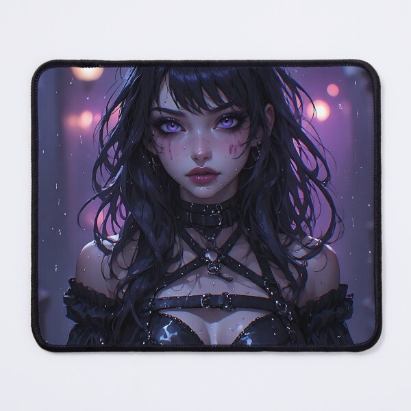 Item preview, Gothic Dark Fantasy Anime Woman Hot Goth Girl designed and sold by Your New Fixation.