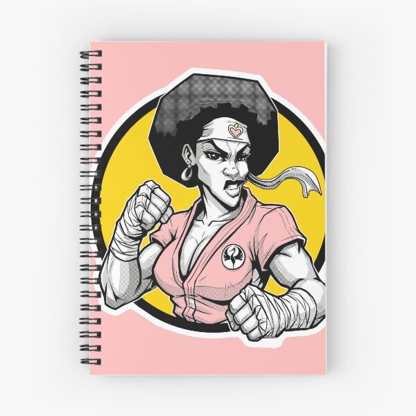 Item preview, FEMALE AFRO KUNG FU MASTER - by DAETRIX Official Artist designed and sold by DAETRIX.